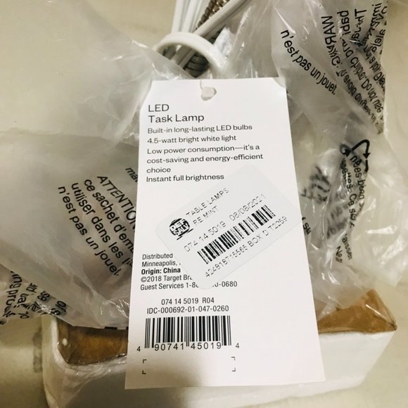 Task Table Lamp (Includes LED Light Bulb) Mint - Room Essentials™ - Picture 4 of 4